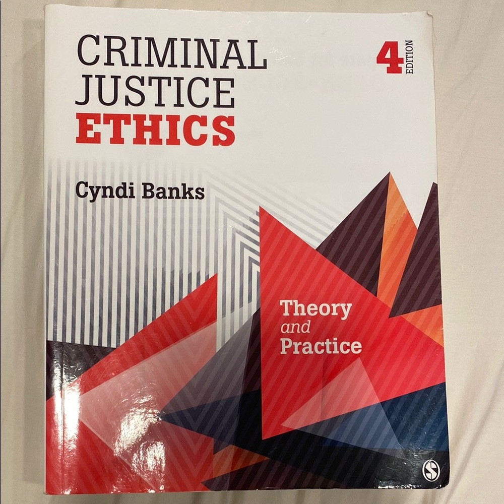 Criminal Justice Ethics Textbook